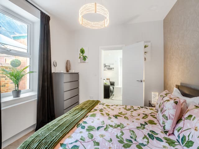 Double bedroom | The Hideaway - The Old Post Office Apartments, Haltwhistle