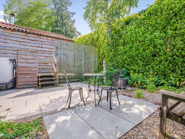 Sitting-out-area | Brandy Lodge - Tavern Cottages, Newsham, near Richmond