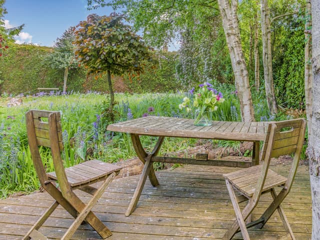 Sitting-out-area | Brandy Lodge - Tavern Cottages, Newsham, near Richmond
