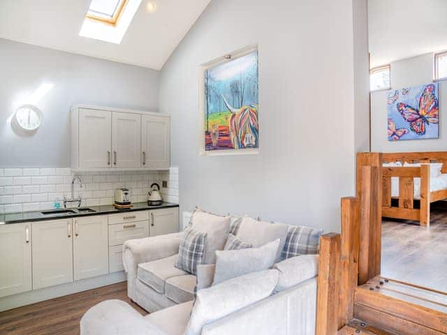 Kitchen area | Poppy Lodge - Tavern Cottages, Newsham, near Richmond