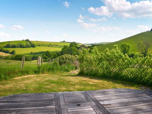 View | Pippin Yurt - Walnut Farm, Beaminster