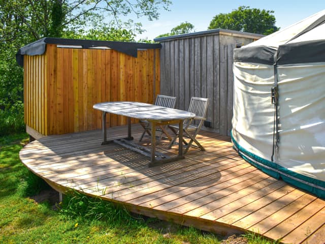 Exterior | Pippin Yurt - Walnut Farm, Beaminster