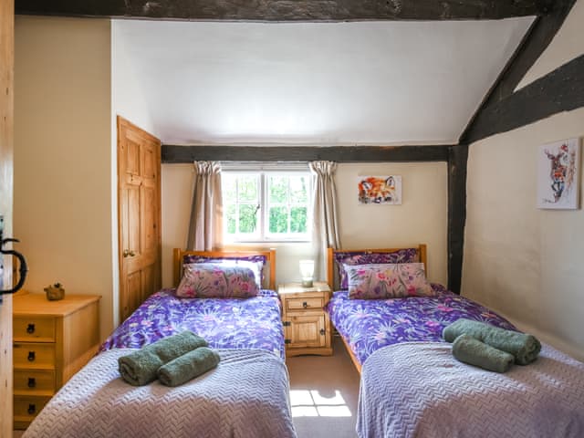 Twin bedroom | Ford Farm, Ludlow