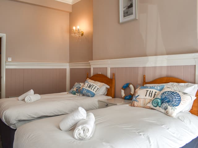 Twin bedroom | The Old Ballroom, Ilfracombe