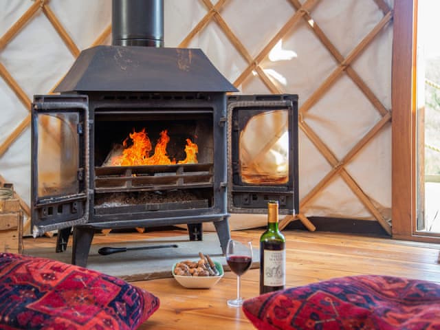 Double bedroom | Bracken Yurt - Walnut Farm, Beaminster