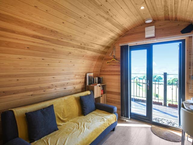 Living area | Sunset Holiday Pod - Coppice Farm, Church Stretton