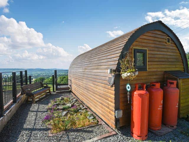 Exterior | Sunset Holiday Pod - Coppice Farm, Church Stretton