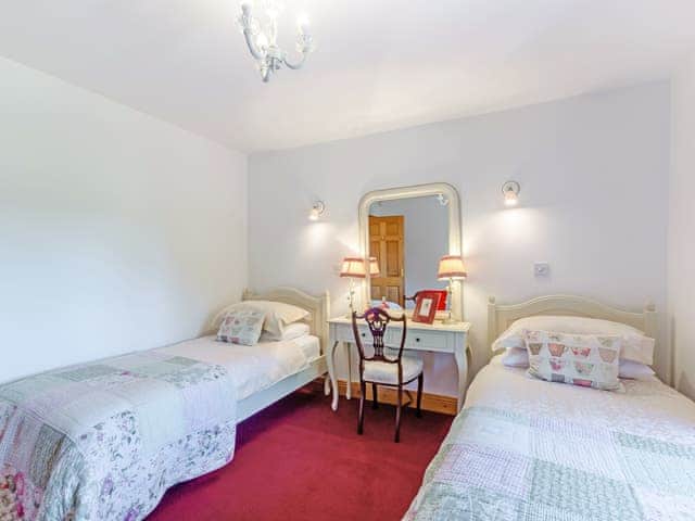 Twin bedroom | New Park Farm CottagesChurch Cottage, near Keswick