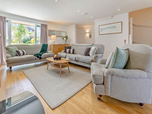 Living area | Lodge 67 Una - St Ives Resort, Carbis Bay, near St Ives