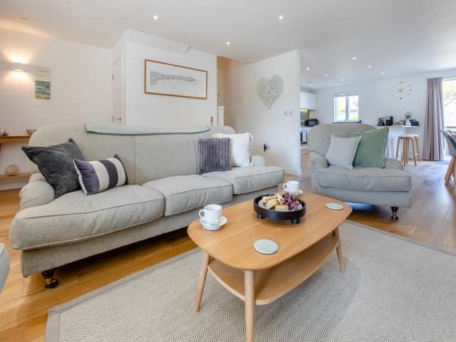 Living area | Lodge 67 Una - St Ives Resort, Carbis Bay, near St Ives
