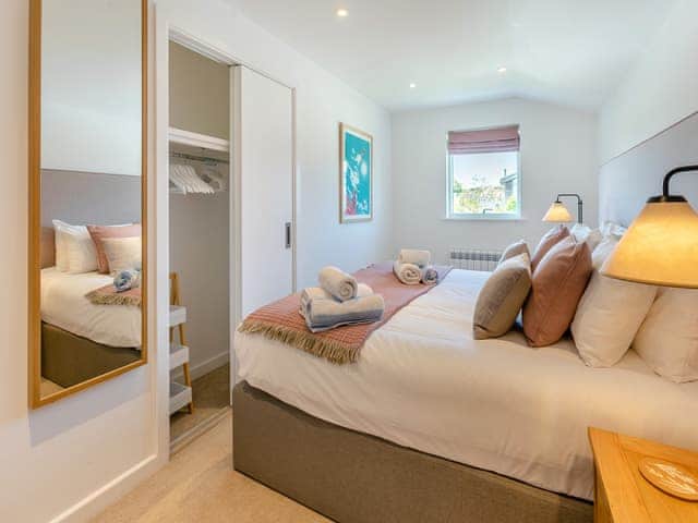 Double bedroom | Lodge 67 Una - St Ives Resort, Carbis Bay, near St Ives