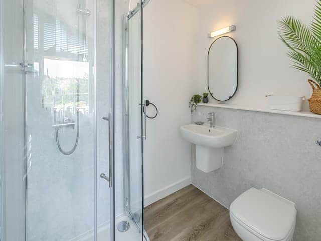 Shower room | Lodge 67 Una - St Ives Resort, Carbis Bay, near St Ives