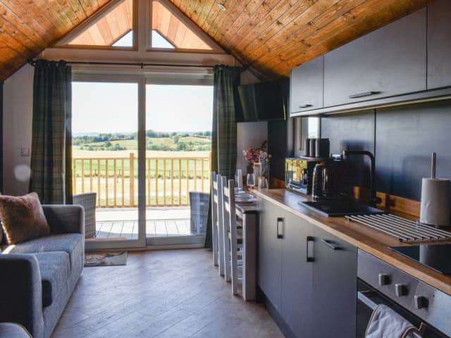 Open plan living space | Yan - Holmescales Lodges, Kendal and Lakes Gateway