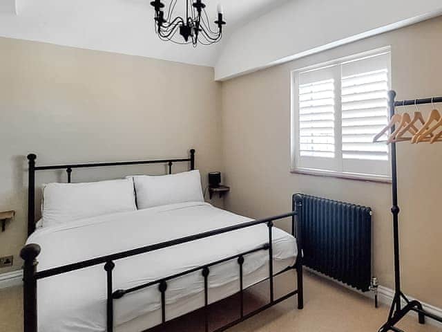 Bedroom 2 with shutters | Mill House, Lowestoft