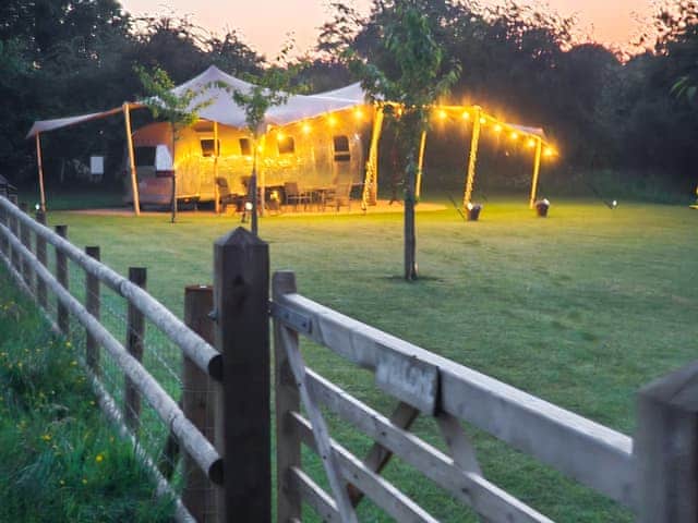 Exterior | Lanes End Farm Airstream, Gastard, near Corsham