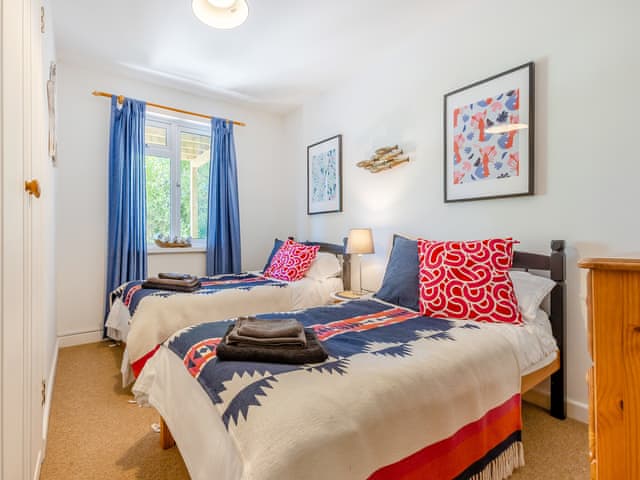 Twin bedroom | Valley Lodge 56, Gunnislake