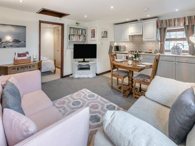 Open plan living space | Rose Cottage, Hartland