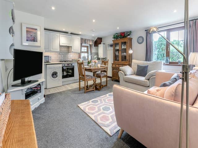 Open plan living space | Rose Cottage, Hartland