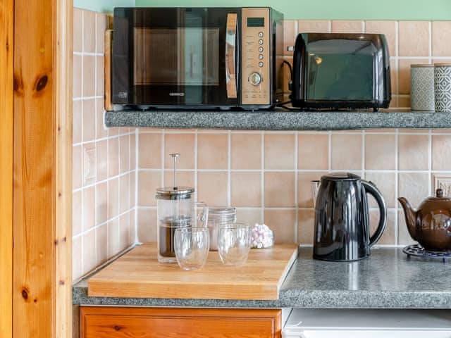 Kitchen area | Coble Cottage - Keel Lodges, Staithes, near Whitby