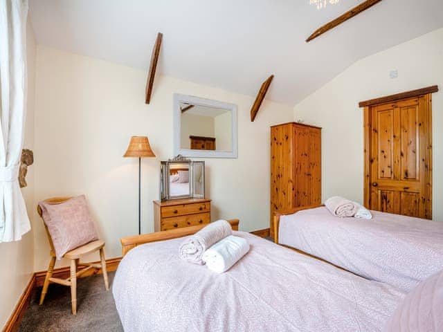 Twin bedroom | Coble Cottage - Keel Lodges, Staithes, near Whitby