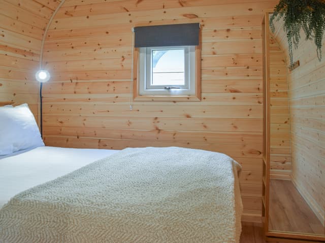 Bedroom | Glamping Pod 1 - Oakwood Farm, Chester