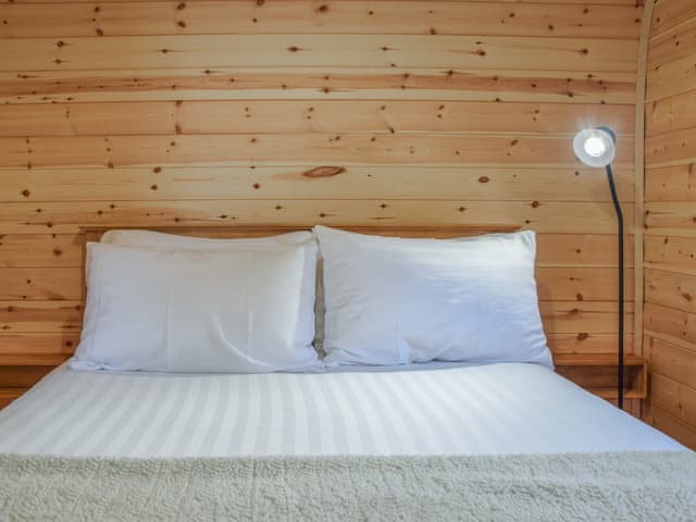 Bedroom | Glamping Pod 1 - Oakwood Farm, Chester