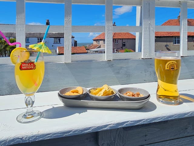 Terrace area | Ocean Breeze, Heysham near Morecambe