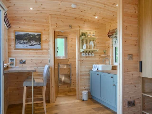 Open plan living space | Ewe Lodge - Shamrock Shepherds Huts, Kirby Misperton