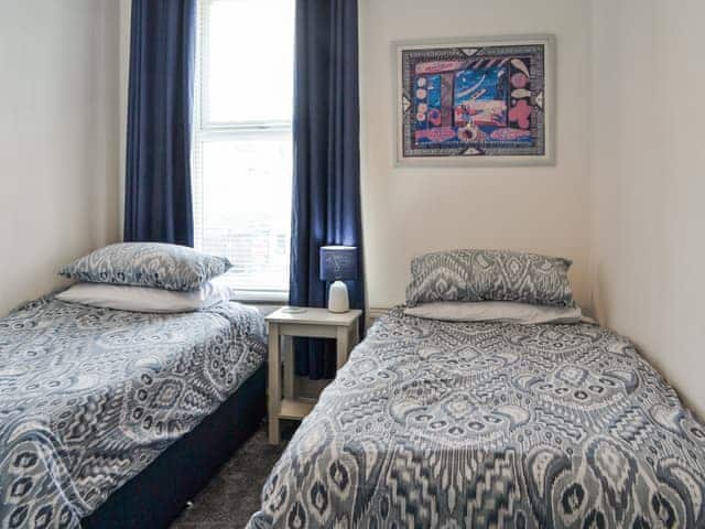 Twin bedroom | The Apartment, Filey