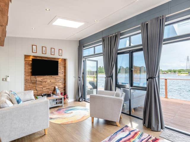 Living area | Lakeside Lodge, Tallington Lakes