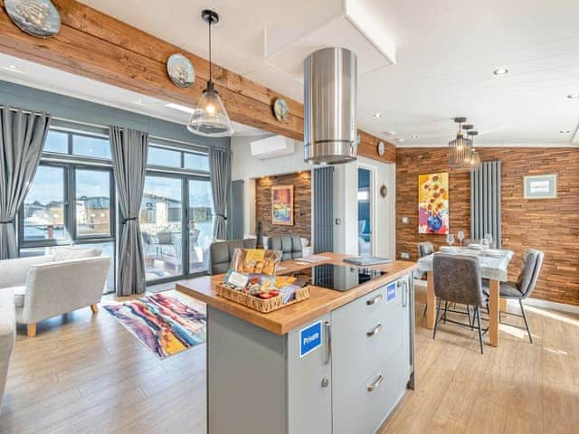 Open plan living space | Lakeside Lodge, Tallington Lakes