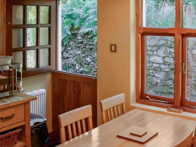 Kitchen dining area with stable doors | Tower View, Beech Hill, near Bowness-on-Windermere