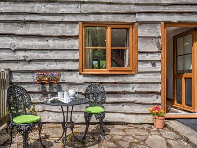 Sitting-out-area | Dingle Cottage, Clun, near Craven Arms