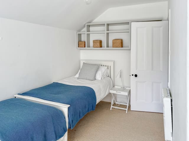 Twin bedroom | Coble Cottage, Gerrans, near Portscatho