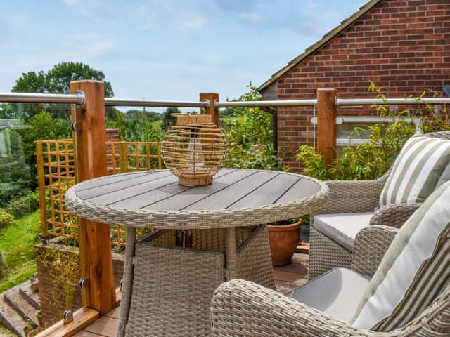 Sitting-out-area | Hillside Hideaway, Newnham Forest of Dean
