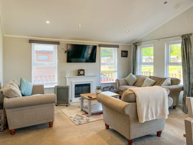 Open plan living space | Hazelnut Lodge, Bridlington