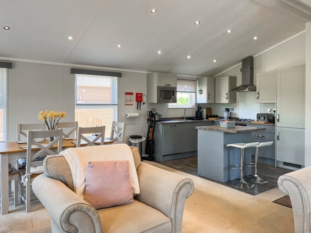 Open plan living space | Hazelnut Lodge, Bridlington