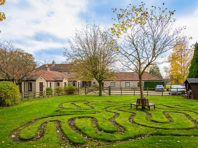 Garden and grounds | Barn Cottage - Keld Head Farm Holiday Cottages, Pickering