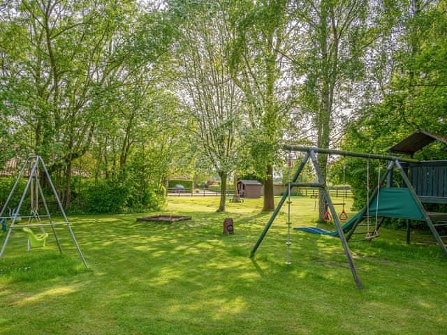 Garden and grounds | Mill Cottage - Keld Head Farm Holiday Cottages, Pickering