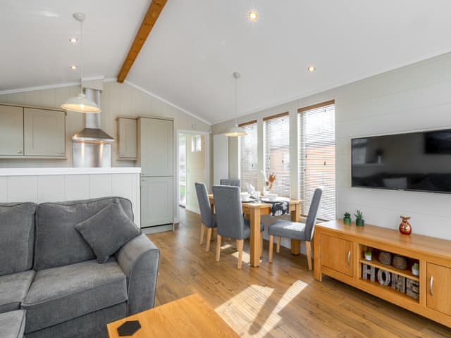 Open plan living space | 4 Lakeside Lodge, Windermere and Troutbeck Bridge