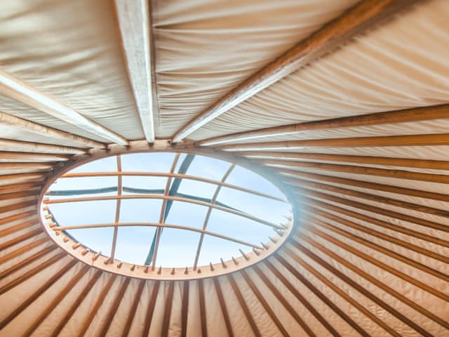 Interior | Willow Yurt - Walnut Farm, Beaminster