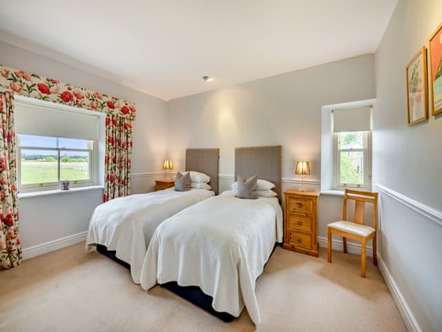Twin bedroom | Doxford House - Doxford Cottages, Doxford, near Embleton