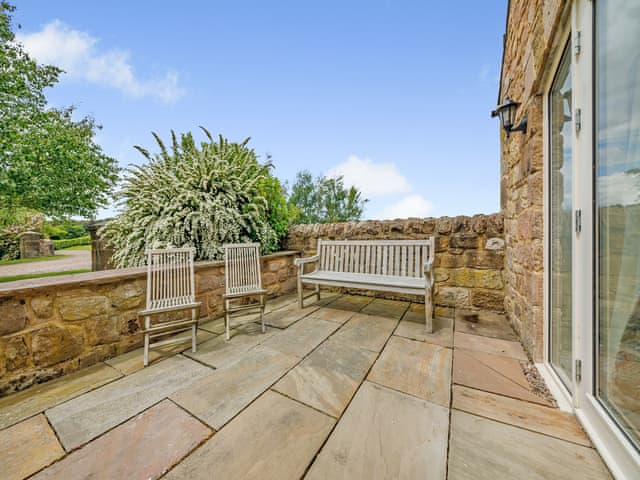 Sitting-out-area | Nightfold - Doxford Cottages, Doxford, near Embleton