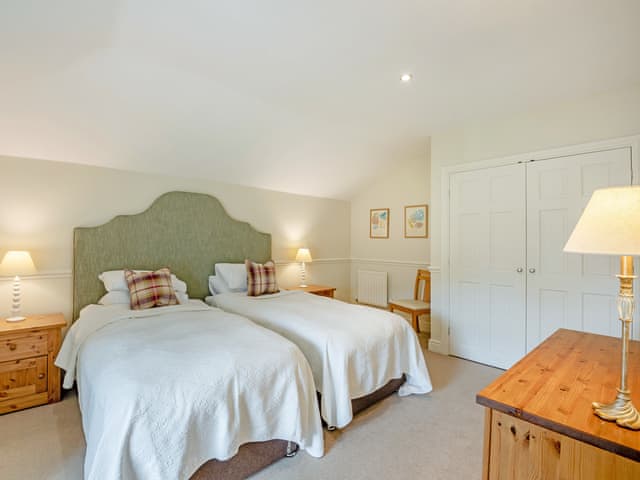 Twin bedroom | Swinney Cottage - Doxford Cottages, Doxford, near Embleton