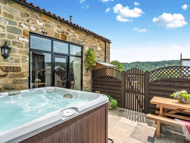 Hot tub | The Dairy, Beck Hole, near Goathland