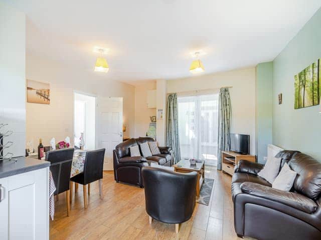 Open plan living space | Snowdrop Cottage - Clapham Holme Farm Cottages, Great Hatfield, near Hornsea