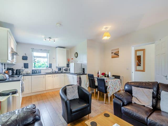 Open plan living space | Snowdrop Cottage - Clapham Holme Farm Cottages, Great Hatfield, near Hornsea