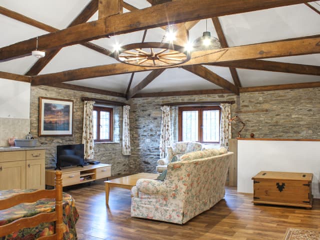 Living area | The Hayloft - Liskeard Retreats, Liskeard
