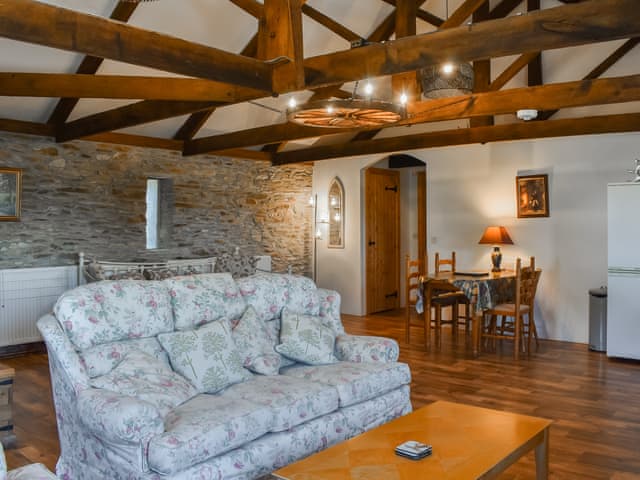 Open plan living space | The Hayloft - Liskeard Retreats, Liskeard