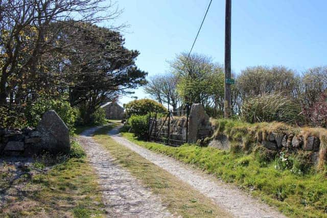 Outdoor area | Stone Farm Cottage, Pendeen